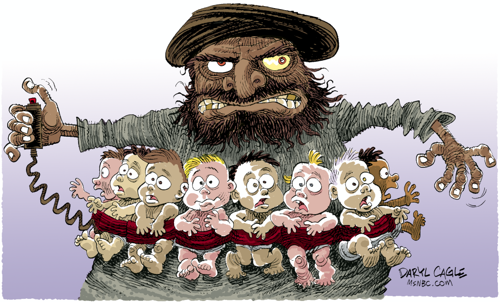  HEZBOLLAH Y BEBES  by Daryl Cagle