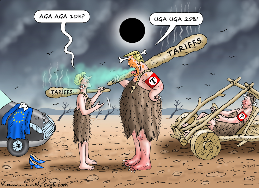 EU VISITS THE STONE AGE