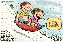 POLLEN SEASON by Rick McKee