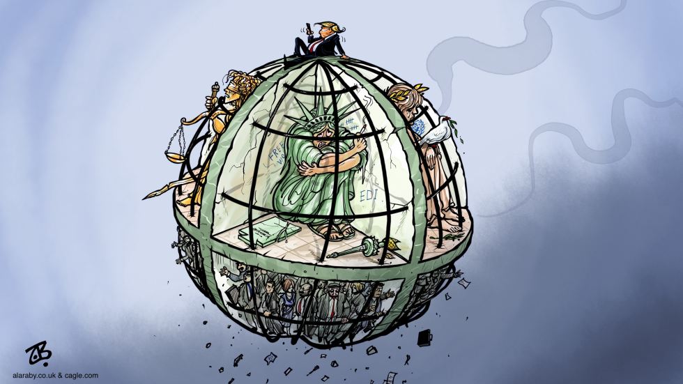 Trump World Jail Liberty Justice Peace Diplomacy