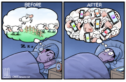 HUMAN AND MOBILE PHONES by Luojie