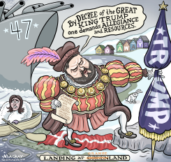VANCE MAKES CLAIM TO GREENLAND by Graeme MacKay