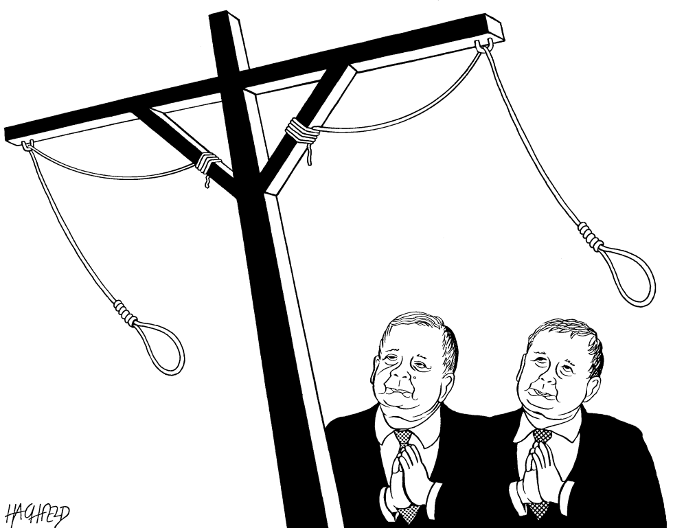  KACZYNSKI BROS FOR DEATH PENALTY by Rainer Hachfeld