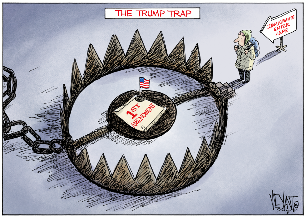 Trump Trap with 1st Amendment