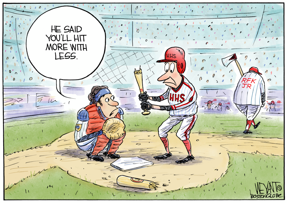 RFK Jr. Swings Broken Bat at HHS Cuts