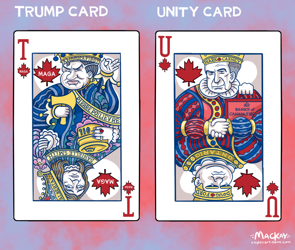 CANADA's federal election playing cards
