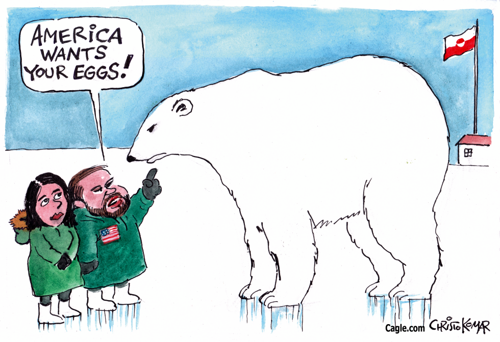 JDVance visits Greenland