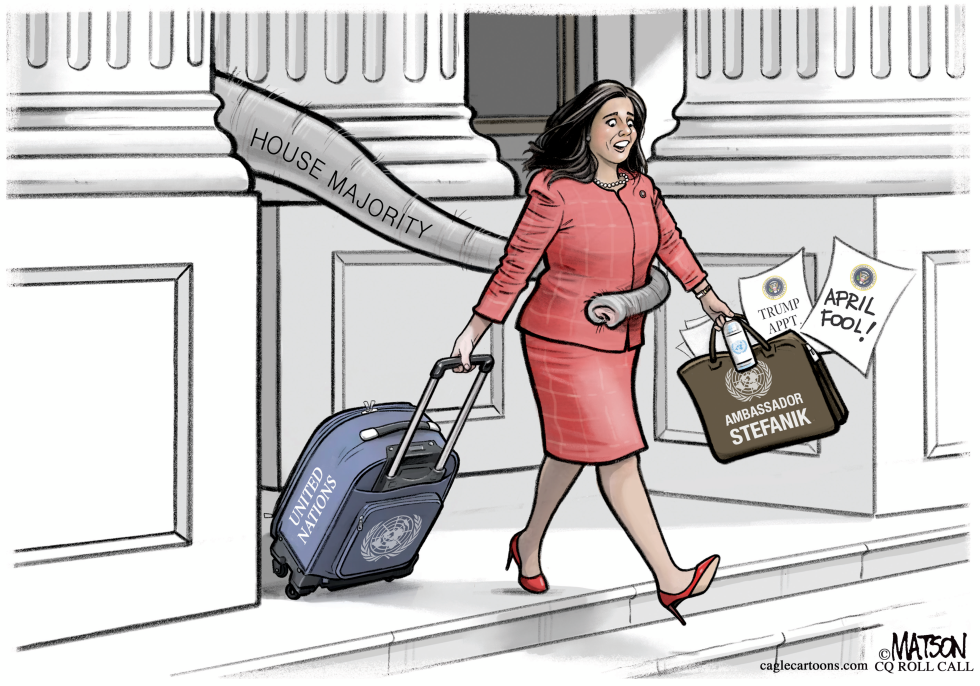 UN Ambassador Stefanik Nominee Stays In House