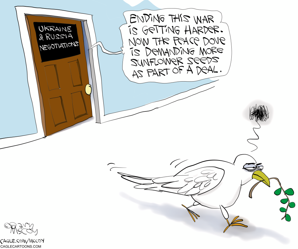 Even Dove Rejects Peace In Ukraine War