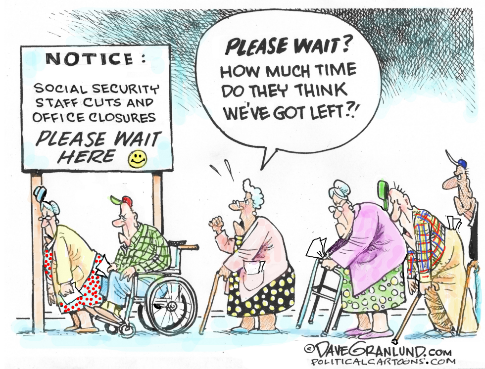 Social Security office cuts force seniors into longer lines