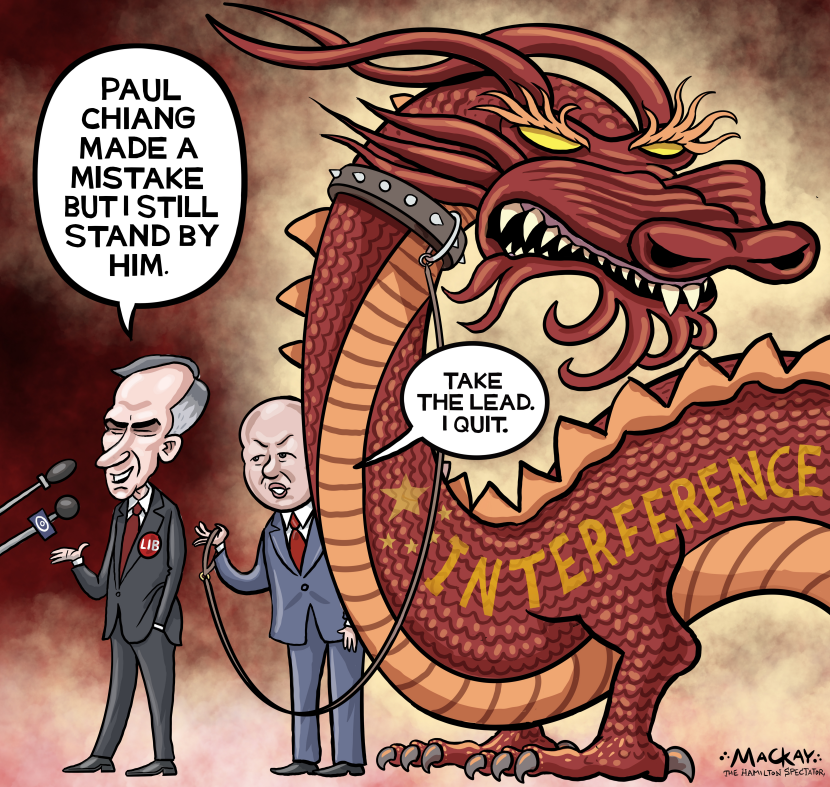 CANADA Mark Carney meets Foreign Interference