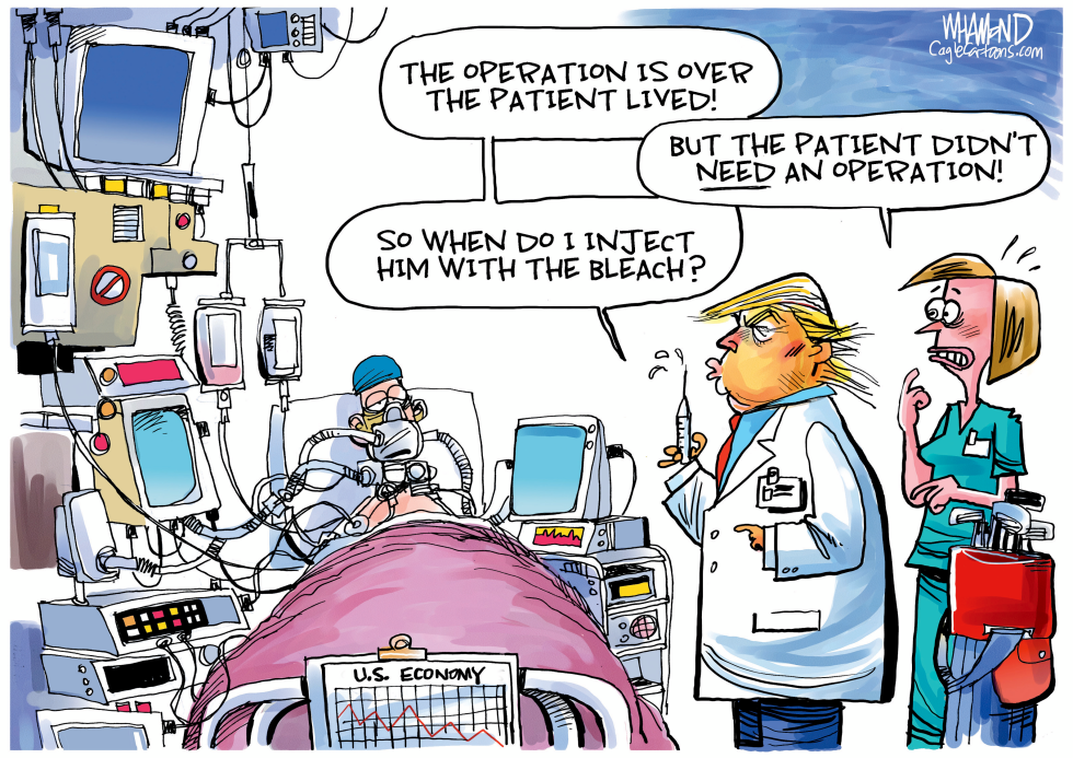 The economy is a patient
