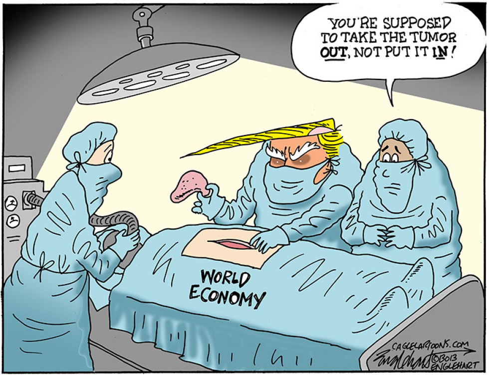 Trump Is A Cancer On The World Economy