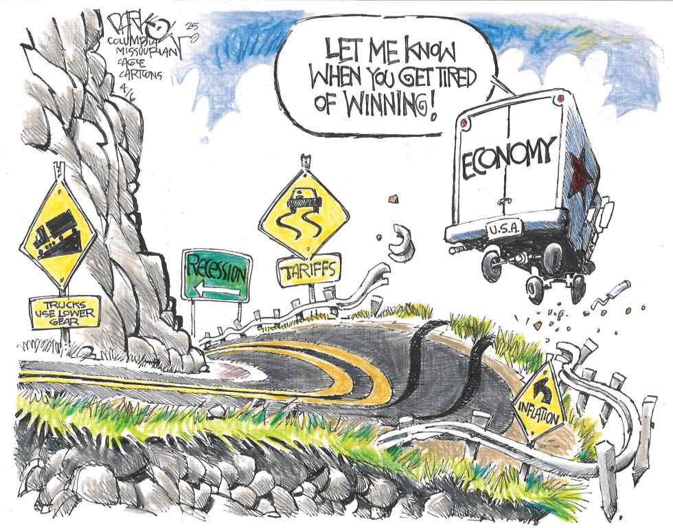 #3 GETTING TIRED OF WINNING by John Darkow