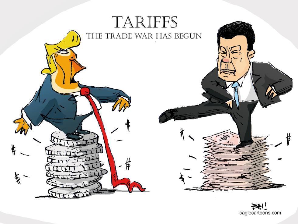 The trade war has begun