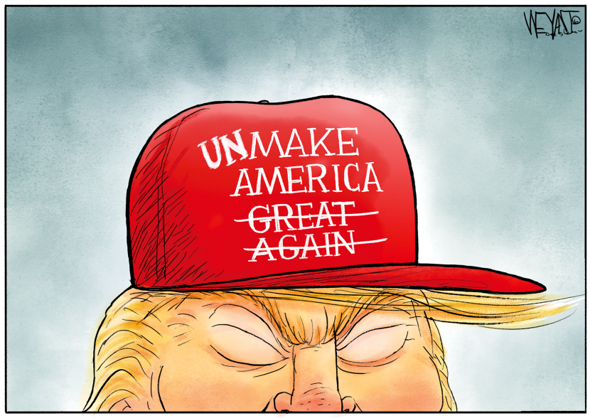Trump Maga Hat UnMake America