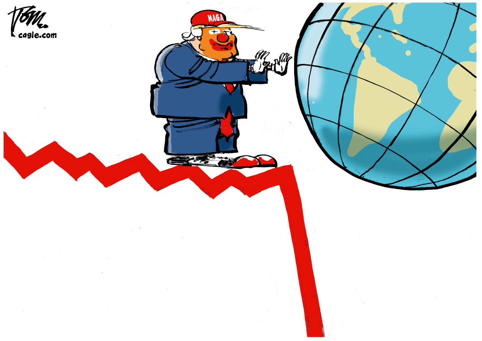 Trump crashes the markets