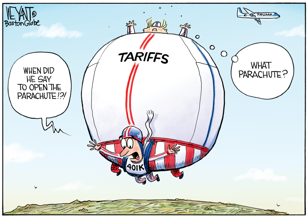 Tariffs Send 401k Parachute in Free Fall