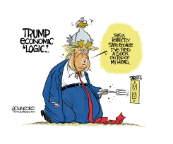 TRUMP ECONOMIC “LOGIC” by John Cole