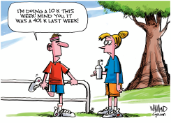 RETIREMENT SAVINGS by Dave Whamond