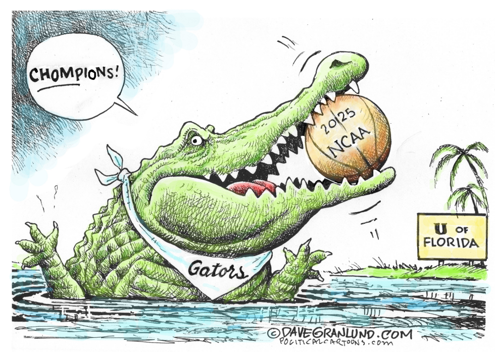 Florida Gators Celebrate 2025 NCAA Basketball Championship