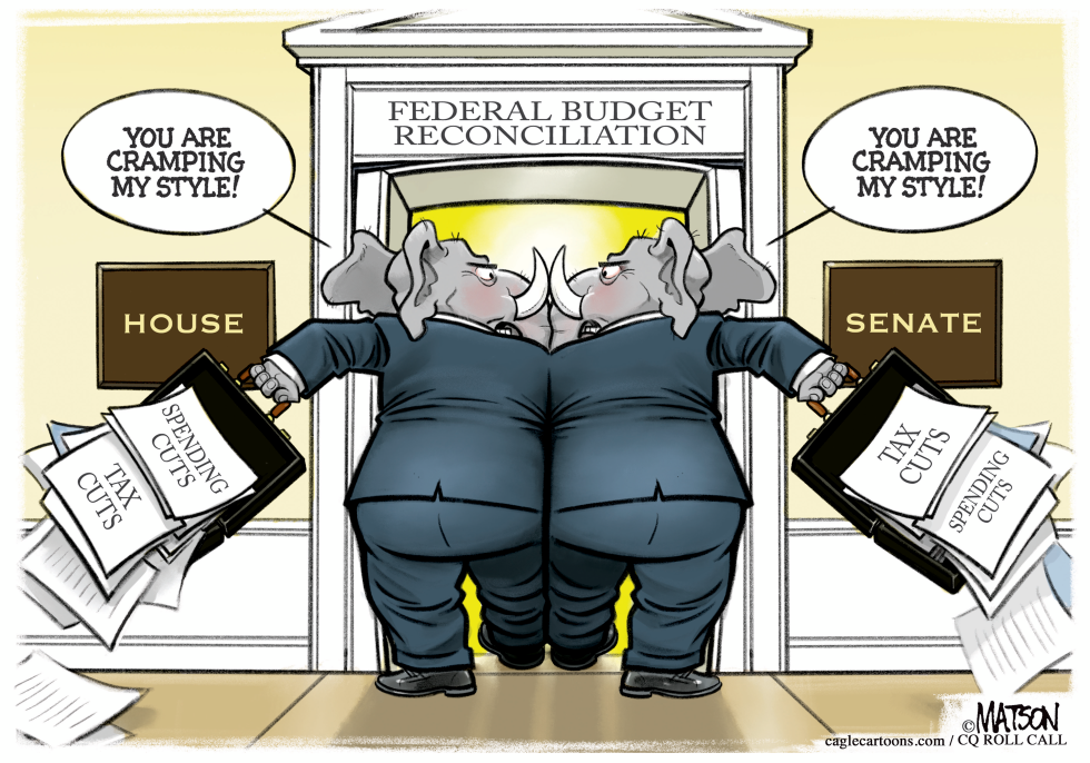 Competing House And Senate Budget Bills