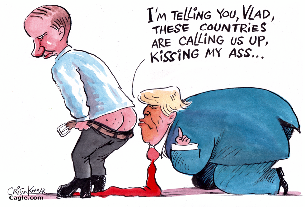 Trump's peace negotiations with Putin