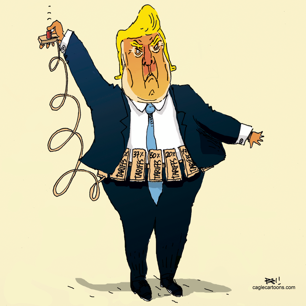 An explosive Donald Trump