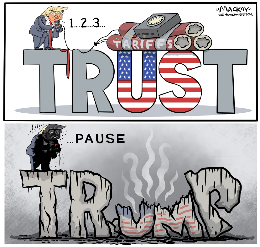 Trump tariffs back fire