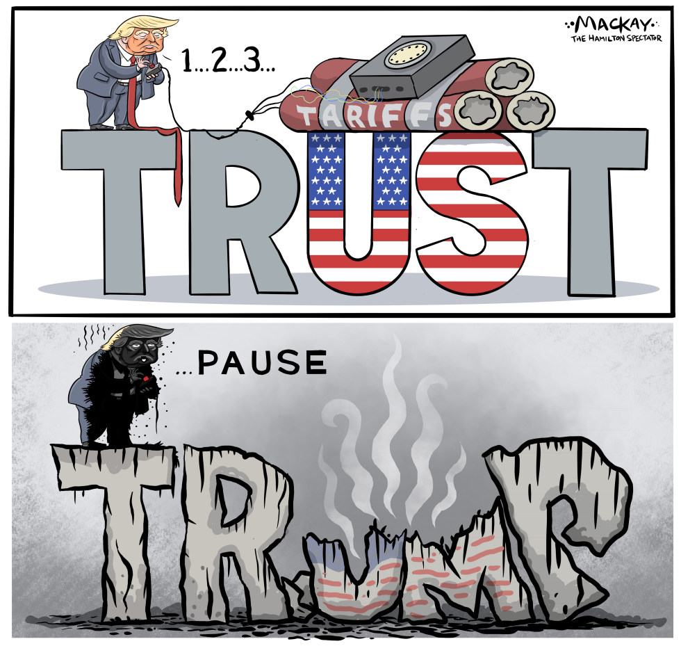 Trump tariffs back fire