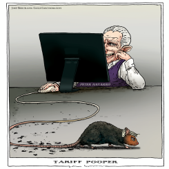 TARIFF POOPER TRUMP STEERED BY NAVARRO by Joep Bertrams