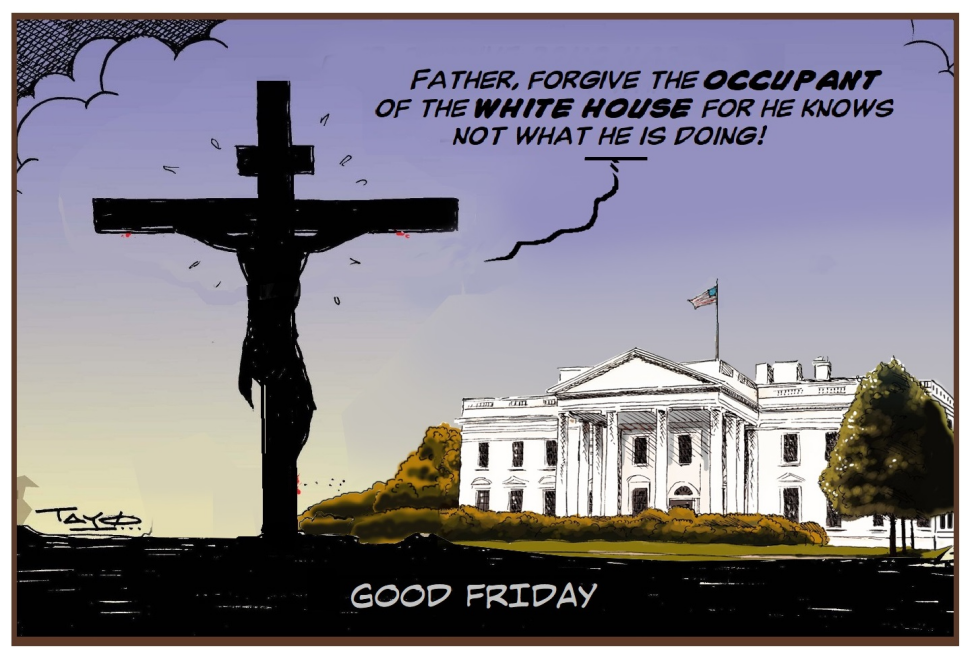 Good Friday - Prayer for Trump