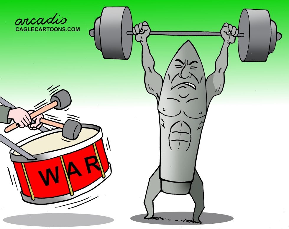 The drums of war are sounding.
