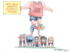 MAINE TRANS POLICY VS TRUMP by Dick Wright