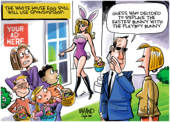 WHITE HOUSE EASTER EGG ROLL SPONSORSHIP by Dave Whamond