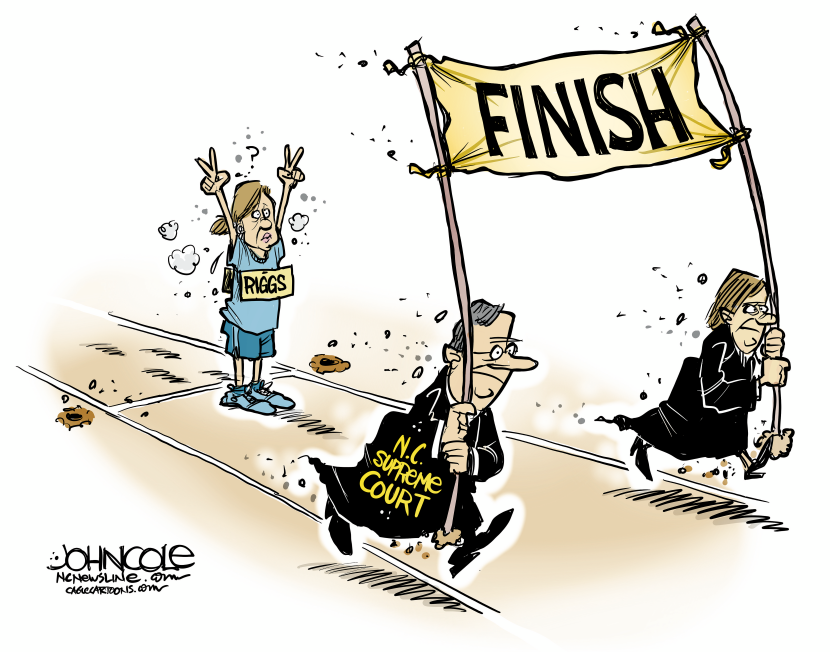 NORTH CAROLINA Supreme Court moves finish line