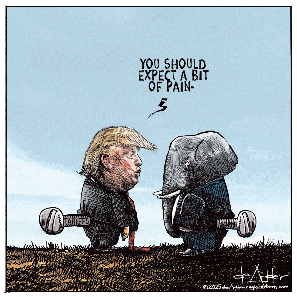 Trump says expect pain to somebody screwed