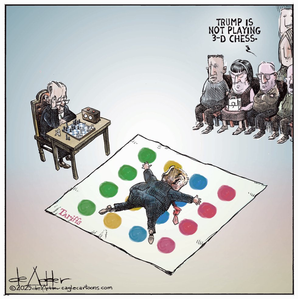 Trump is not playing 3-D chess