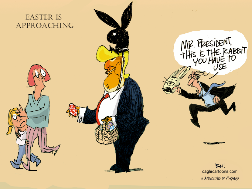 A confused president