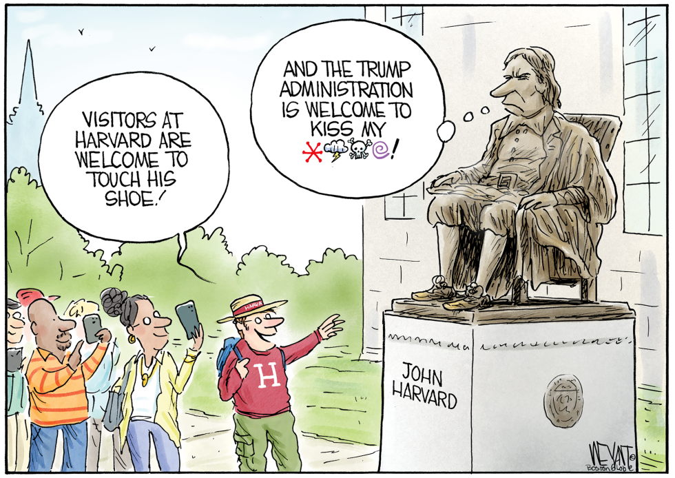 Harvard Statue Rejects Trump Administration Demands in Campus Standoff