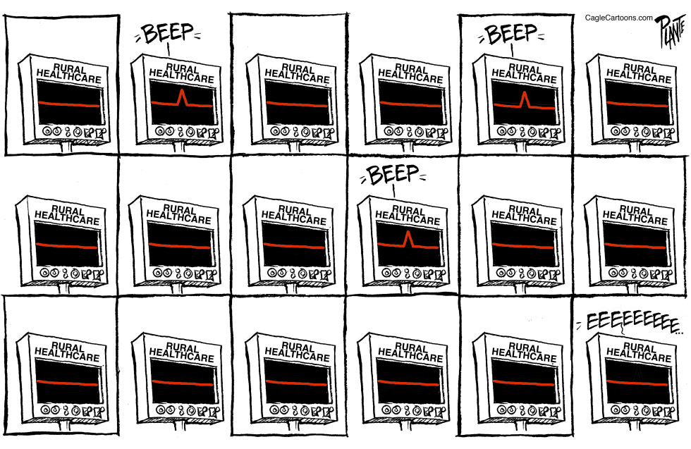 The Rural Healthcare Monitor beeps