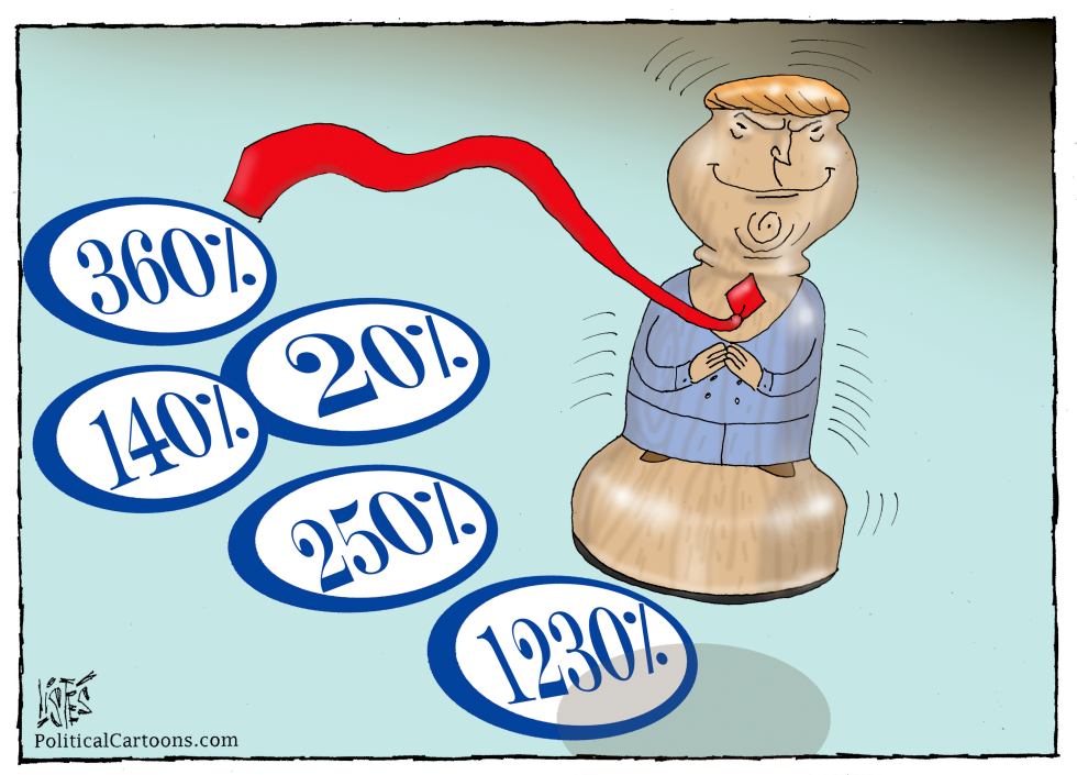 TRUMP BECOMES A STAMP