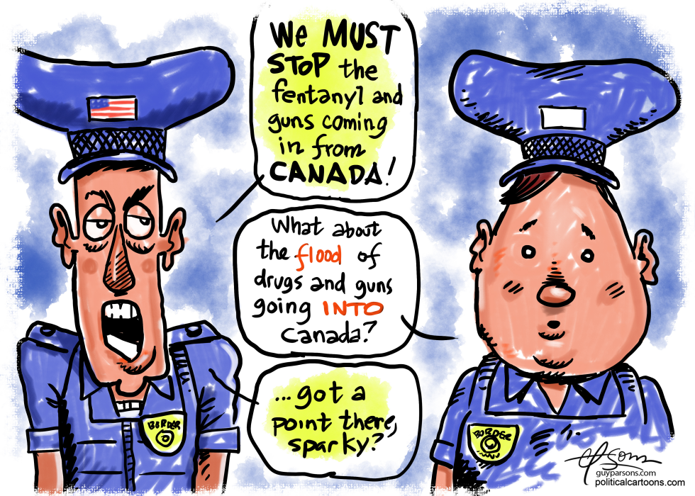Fentanyl and guns lying