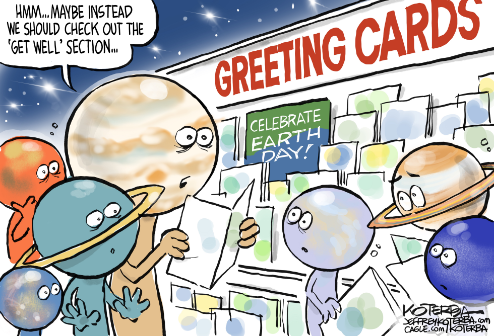 Earth Day greeting cards