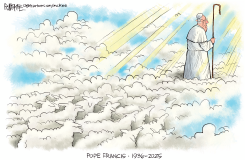 POPE FRANCIS OBIT by Rick McKee