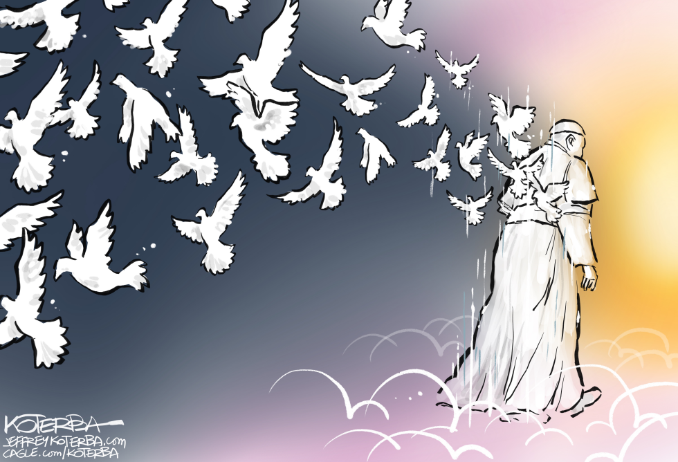 The Pope and the Doves