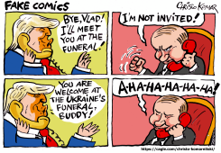 TRUMP MEETS PUTIN by Christo Komarnitski
