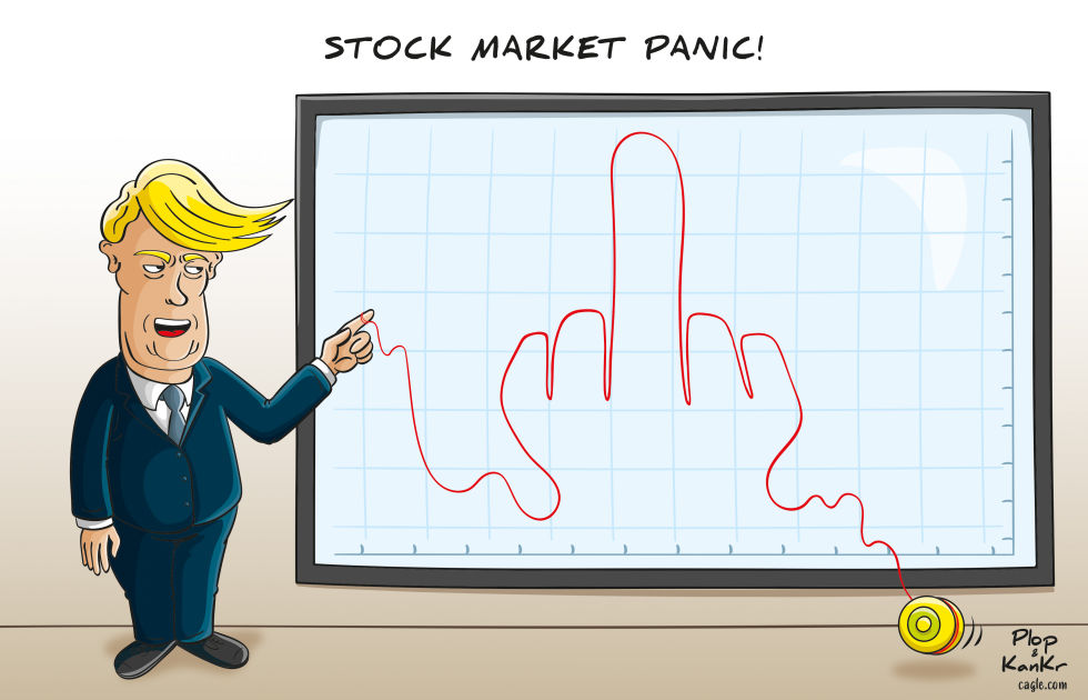 Yo-Yo trump market panic