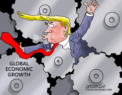 TRUMP AND THE GLOBAL ECONOMIC MACHINE by Arcadio Esquivel
