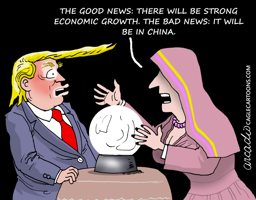 WHAT IF TRUMP WENT TO VISIT A FORTUNE TELLER?